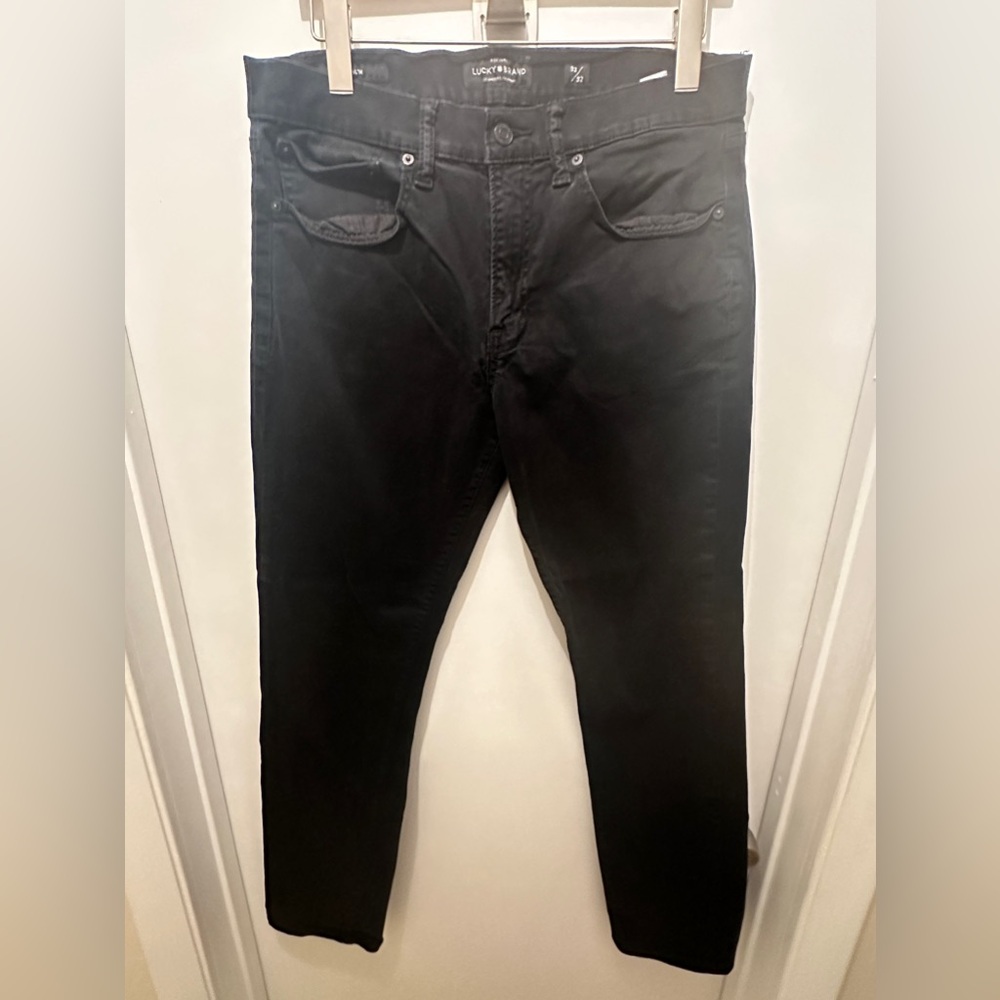 Lucky Brand Black 121 Slim Fit Jeans Men’s 33/32